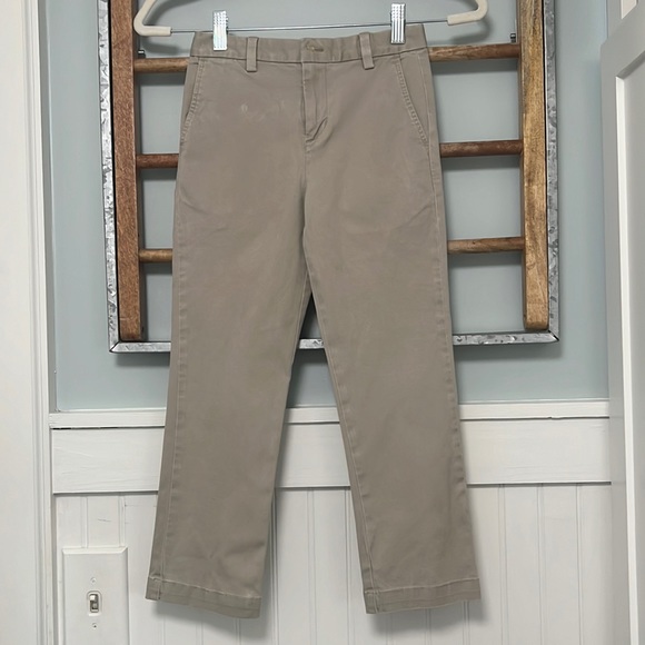 Boys Vineyards Vines breaker khaki pants size 7 - Picture 1 of 9